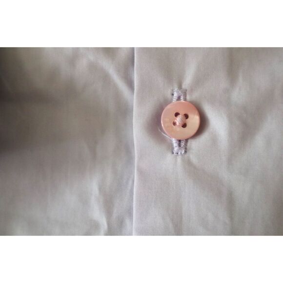 Fendi Men's Sz 42 US XS Peonia Pink Embroidered Collar L/S Button-Up Shirt - Picture 8 of 14